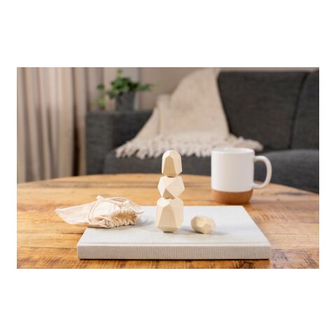 Hölzernes Geschicklichkeitsspiel Grayson Braun | ohne Werbeanbringung | Nicht verfügbar | Nicht verfügbar