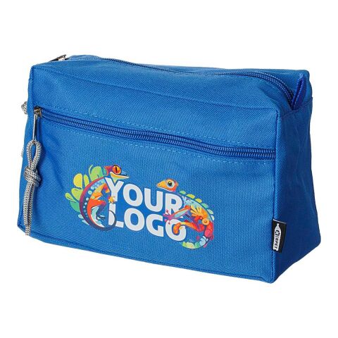 Recycled PET-Kosmetiktasche Natasha Schwarz | ohne Werbeanbringung | Nicht verfügbar | Nicht verfügbar