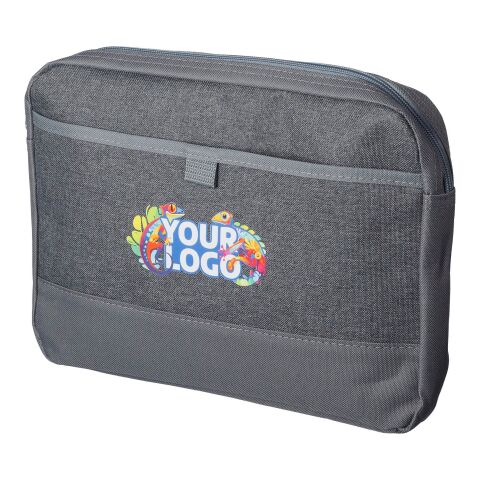 Laptop/Tablet-Tasche &#039;Barcelona&#039; aus Polycanvas Grau | ohne Werbeanbringung | Nicht verfügbar | Nicht verfügbar