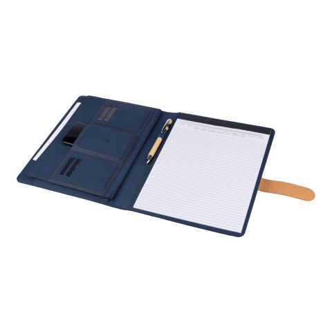 rPET-Faltmappe A4 Sven Blau | ohne Werbeanbringung | Nicht verfügbar | Nicht verfügbar