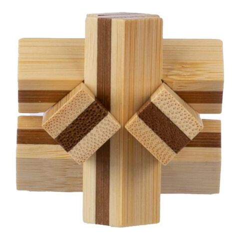 Geduldsspiel aus Holz Inge Braun | ohne Werbeanbringung | Nicht verfügbar | Nicht verfügbar