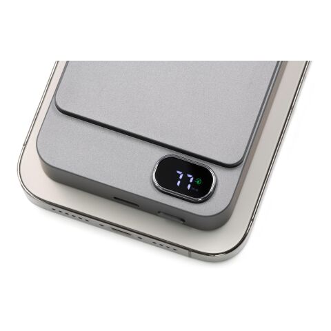 BrandCharger Powerwave 10000 kabellose Powerbank grau | ohne Werbeanbringung | Nicht verfügbar | Nicht verfügbar