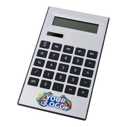 Tischrechner &#039;Highline&#039; aus ABS-Kunststoff Weiß | ohne Werbeanbringung | Nicht verfügbar | Nicht verfügbar