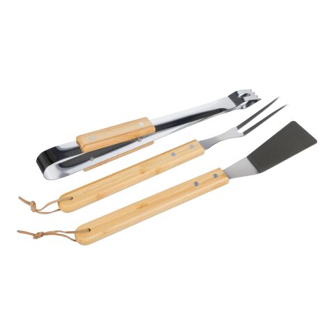 Grill-Set aus Edelstahl Kaitlyn Braun