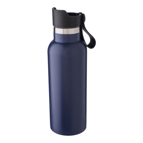 Doppelwandige Edelstahl-Trinkflasche 500 ml Elaine Blau