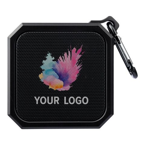 Recycelter ABS-Lautsprecher Lori Schwarz | ohne Werbeanbringung | Nicht verfügbar | Nicht verfügbar