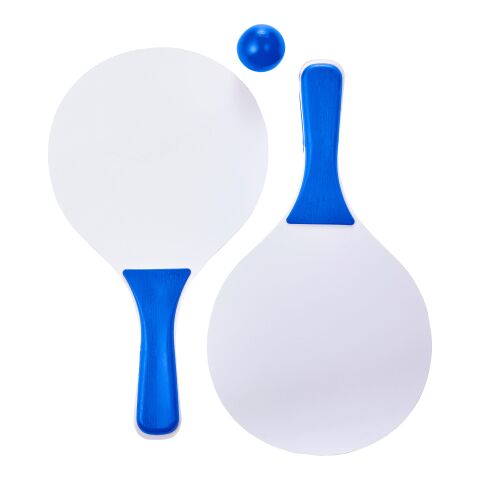 Beachball Tennisspiel 'Costa Brava' aus Holz Blau | ohne Werbeanbringung | Nicht verfügbar | Nicht verfügbar