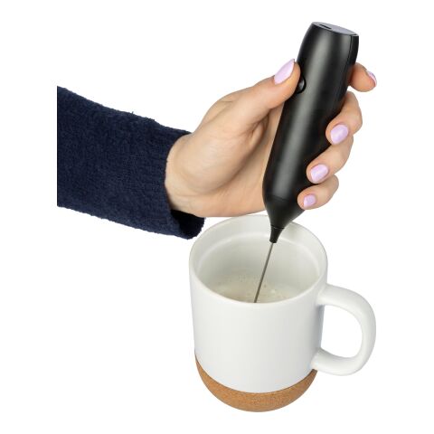 Elektrischer ABS-Aufschäumer Peregrine Schwarz | ohne Werbeanbringung | Nicht verfügbar | Nicht verfügbar