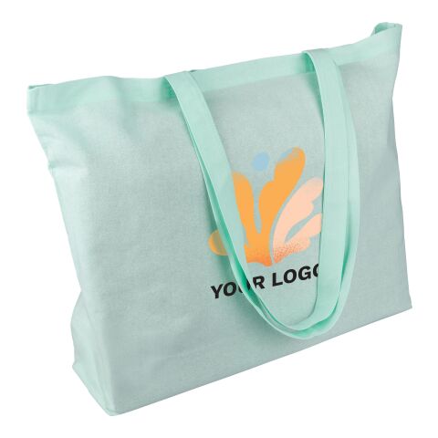 Eco-Tex® Baumwolle (140 g/m2) Einkaufstasche Tarin Blau | ohne Werbeanbringung | Nicht verfügbar | Nicht verfügbar