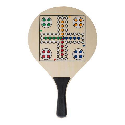 Strandspiel aus Holz Colby Schwarz | ohne Werbeanbringung | Nicht verfügbar | Nicht verfügbar