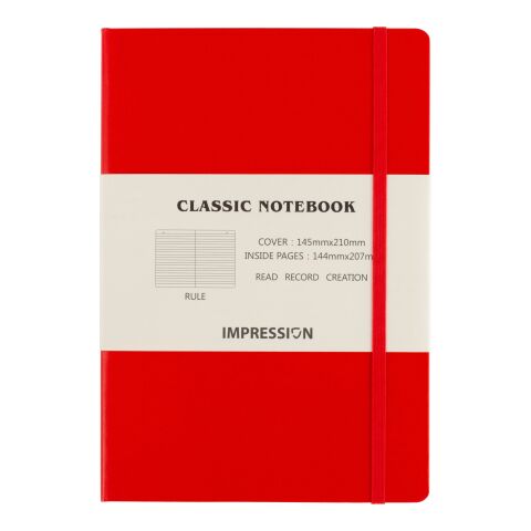 Notizbuch aus Karton (ca. DIN A5 Format) Chanelle Blau | ohne Werbeanbringung | Nicht verfügbar | Nicht verfügbar