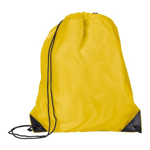 Turnbeutel 'Basic' aus Polyester Gelb
