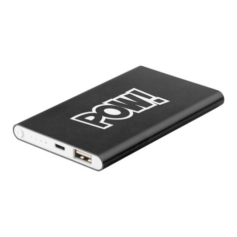 Powerbank 'Blogger' aus Kunststoff grau