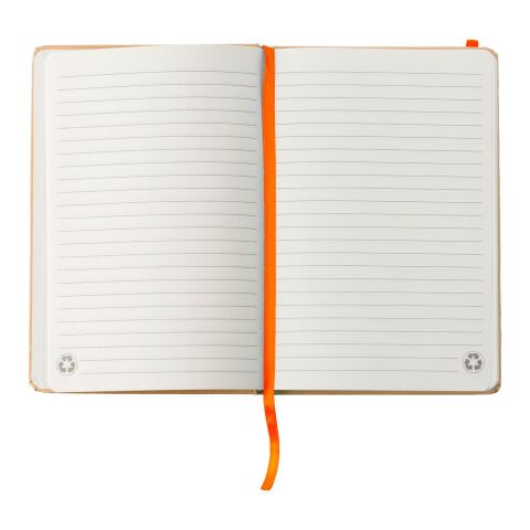 Notizbuch Gianni | Recycelt | A5 | Liniert Orange