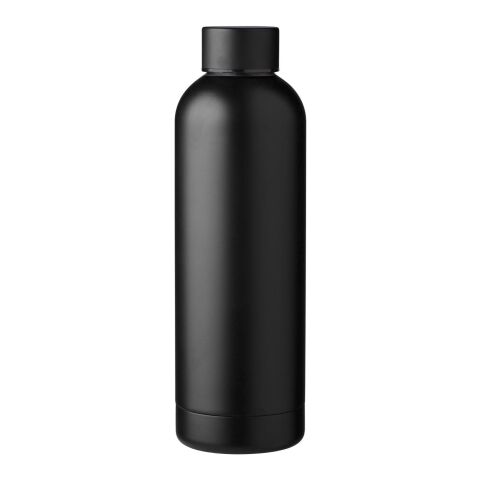 Flasche aus recyceltem Edelstahl Isaiah Schwarz