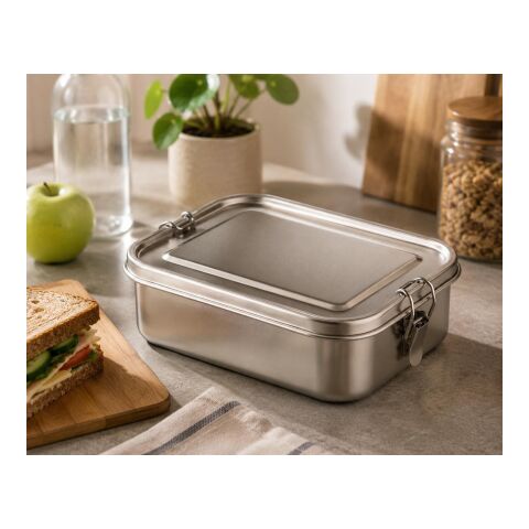 Edelstahl-Lunchbox Kasen Silber