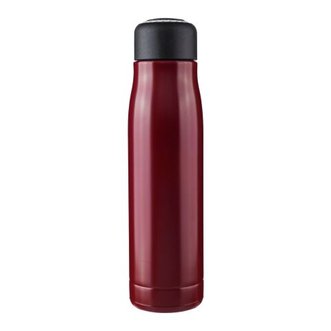 Doppelwandige Trinkflasche aus recyceltem Edelstahl (500 ml) Solene Rot