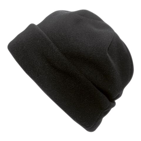 Fleece-Mütze 'Brixen' aus Polyester-Fleece Schwarz | ohne Werbeanbringung | Nicht verfügbar | Nicht verfügbar