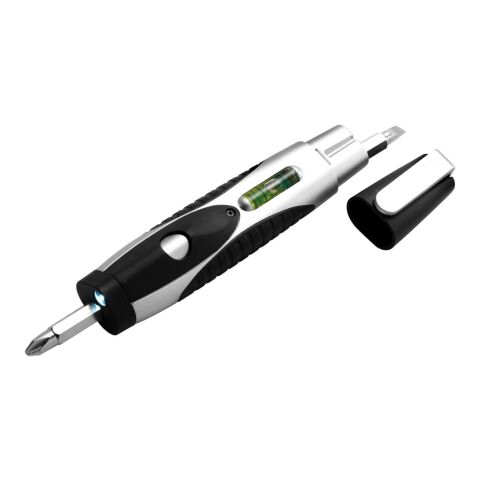 Multifunktionswerkzeug &#039;Creative&#039; aus Kunststoff Schwarz/Silber | ohne Werbeanbringung | Nicht verfügbar | Nicht verfügbar