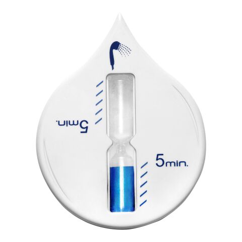 Duschuhr &#039;Shower&#039; aus Kunststoff Weiß | ohne Werbeanbringung | Nicht verfügbar | Nicht verfügbar