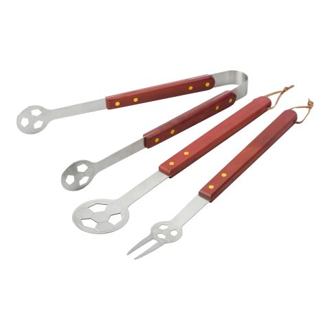 Grillset &#039;Football&#039;, 5-tlg. Grün | ohne Werbeanbringung | Nicht verfügbar | Nicht verfügbar