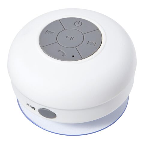 BT/Wireless-Lautsprecher &#039;Shower&#039; aus Kunststoff Rot | ohne Werbeanbringung | Nicht verfügbar | Nicht verfügbar