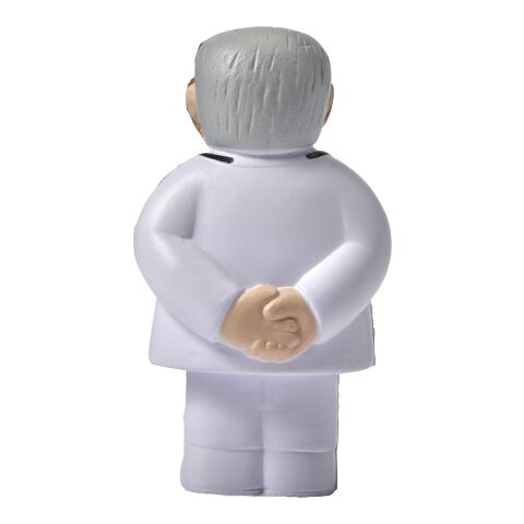 Anti-Stress Figur &#039;Doc&#039; aus PU-Schaum Weiß | ohne Werbeanbringung | Nicht verfügbar | Nicht verfügbar