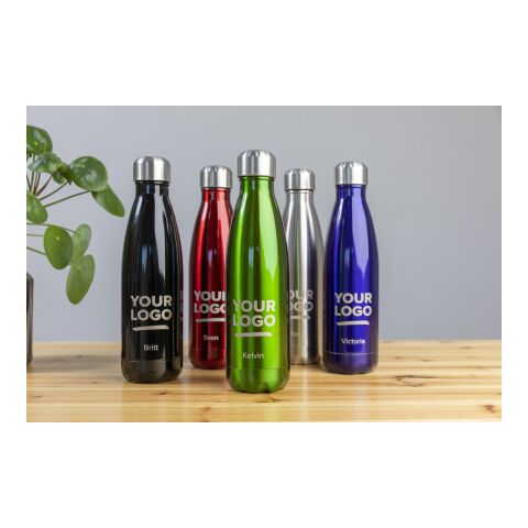 Doppelwandige Trinkflasche Bali 500ml aus Edelstahl Orange | ohne Werbeanbringung | Nicht verfügbar | Nicht verfügbar