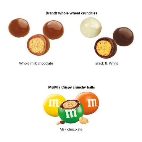 XS Adventskalender Graspapier 4c Euroskala | Knusperkugeln Vollmilch