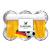 Bier, Sixpack ohne Werbeanbringung | Folienetikett (Fullbody)