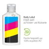 50 ml Flasche - Handreinigungsgel (alk.) - Body Label Transparent | ohne Werbeanbringung