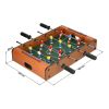 Tischkicker "Mini Soccer" braun | ohne Werbeanbringung | Nicht verfügbar | Nicht verfügbar