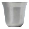 Duo 80 ml RCS-zertifiziertes Espressotassen Set aus Edelstahl  Standard | silber | ohne Werbeanbringung | Nicht verfügbar | Nicht verfügbar