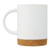 Neiva 425 ml Keramiktasse mit Korkboden weiss