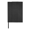 Alejandra A5 Hardcover Notizbuch aus recyceltem Leder Standard | schwarz | ohne Werbeanbringung | Nicht verfügbar | Nicht verfügbar