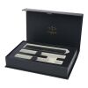Parker IM Essentials Rollerball und Kugelschreiber Set – schwarz schwarz