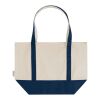Sam 320 g/m² Tragetasche aus GRS recycelter Baumwolle Standard | navy-natur | ohne Werbeanbringung | Nicht verfügbar | Nicht verfügbar | Nicht verfügbar