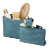 Swift GRS-recyceltes Kulturbeutelset aus Samt Deep Sea Green