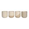 Originalhome Reclay 350 ml Tee- und Matcha-Becher Set  weiss
