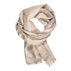 Citizen Green Alix Schal aus Bio Baumwolle Beige
