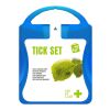 MyKit Zecken Set transparent blau | Nicht verfügbar | ohne Werbeanbringung | Nicht verfügbar | Nicht verfügbar