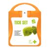MyKit Zecken Set transparent orange | ohne Werbeanbringung | Nicht verfügbar | Nicht verfügbar