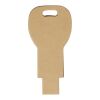 Schlüssel USB-Stick 2.0 aus recyceltem Papier Kraftpapier | 4 GB | ohne Werbeanbringung | Nicht verfügbar | Nicht verfügbar