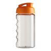 H2O Bop® 500 ml Sportflasche mit Klappdeckel transparent-orange | ohne Werbeanbringung | Nicht verfügbar | Nicht verfügbar