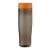 H2O Active® Eco Tempo 700 ml Wasserflasche mit Drehdeckel orange-kohle | ohne Werbeanbringung | Nicht verfügbar | Nicht verfügbar