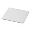 Renzo quadratischer Kunststoffuntersetzer weiss | ohne Werbeanbringung | Nicht verfügbar | Nicht verfügbar