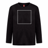 THC BUCHAREST KIDS. Langarmshirt schwarz | ohne Werbeanbringung | Nicht verfügbar | Nicht verfügbar | Nicht verfügbar
