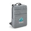 GRAPHS BPACK. Laptop Rucksack aus 600D Polyester mit gefüttertem 15'6" Hellgrau | ohne Werbeanbringung | Nicht verfügbar | Nicht verfügbar | Nicht verfügbar