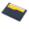 VENTURE WALLET. PU-Kartenetui für 5 Karten mit RFID-Schutz Blau