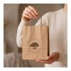 Vesuvio S braune FSC®-Kraftpapiertasche aus Recyclingpapier, 115g/m² Natur